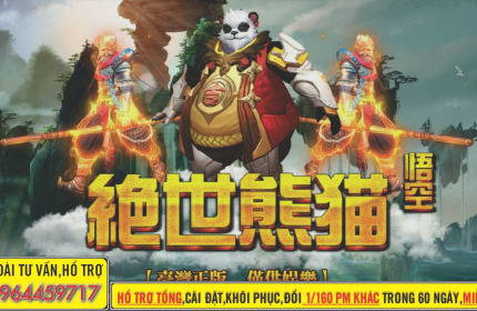 Phần mềm chương trình game bắn cá MÃNH TƯỚNG PANDA