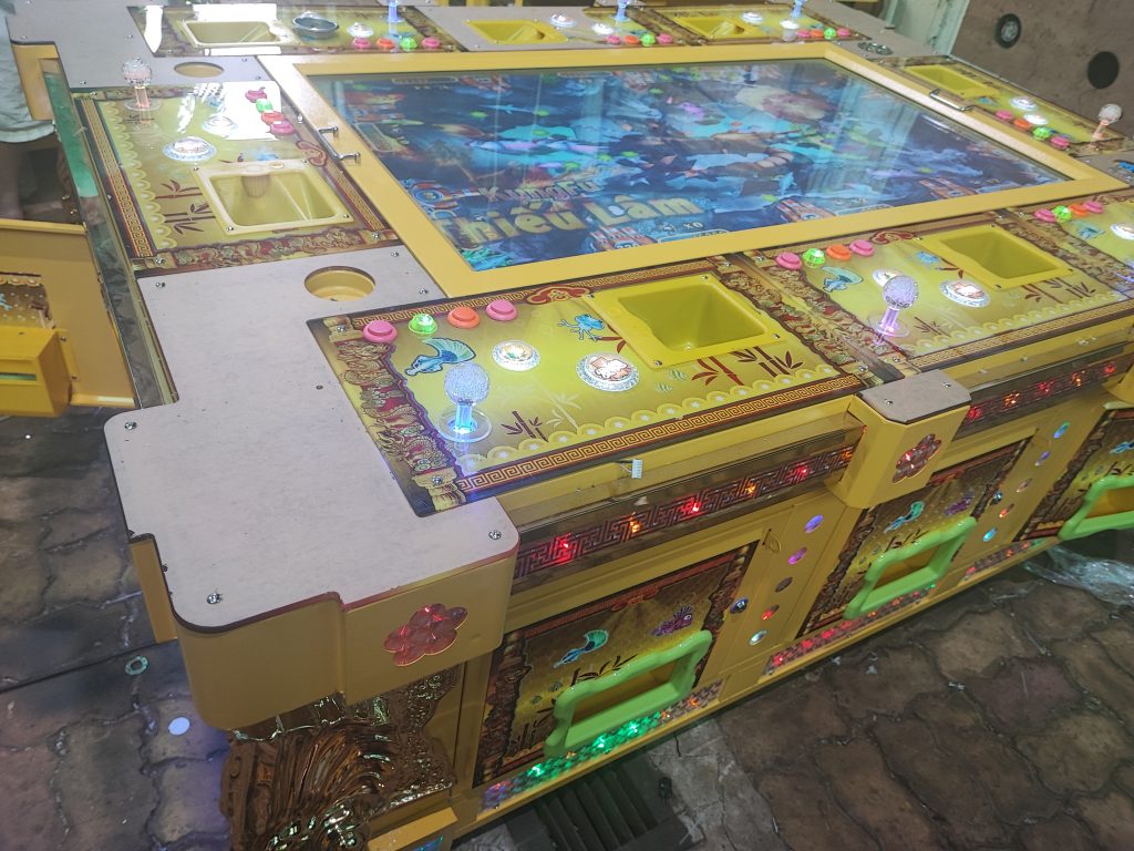 Máy game bắn cá sử dụng xu,sèng chuyên dùng cho khu vui chơi ,trung tâm thương mại 0964459717