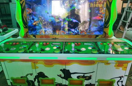 máy game bắn cá màn hình đứng loại 4 người chơi,kiểm tra trước khi giao đến trung tâm thương mại