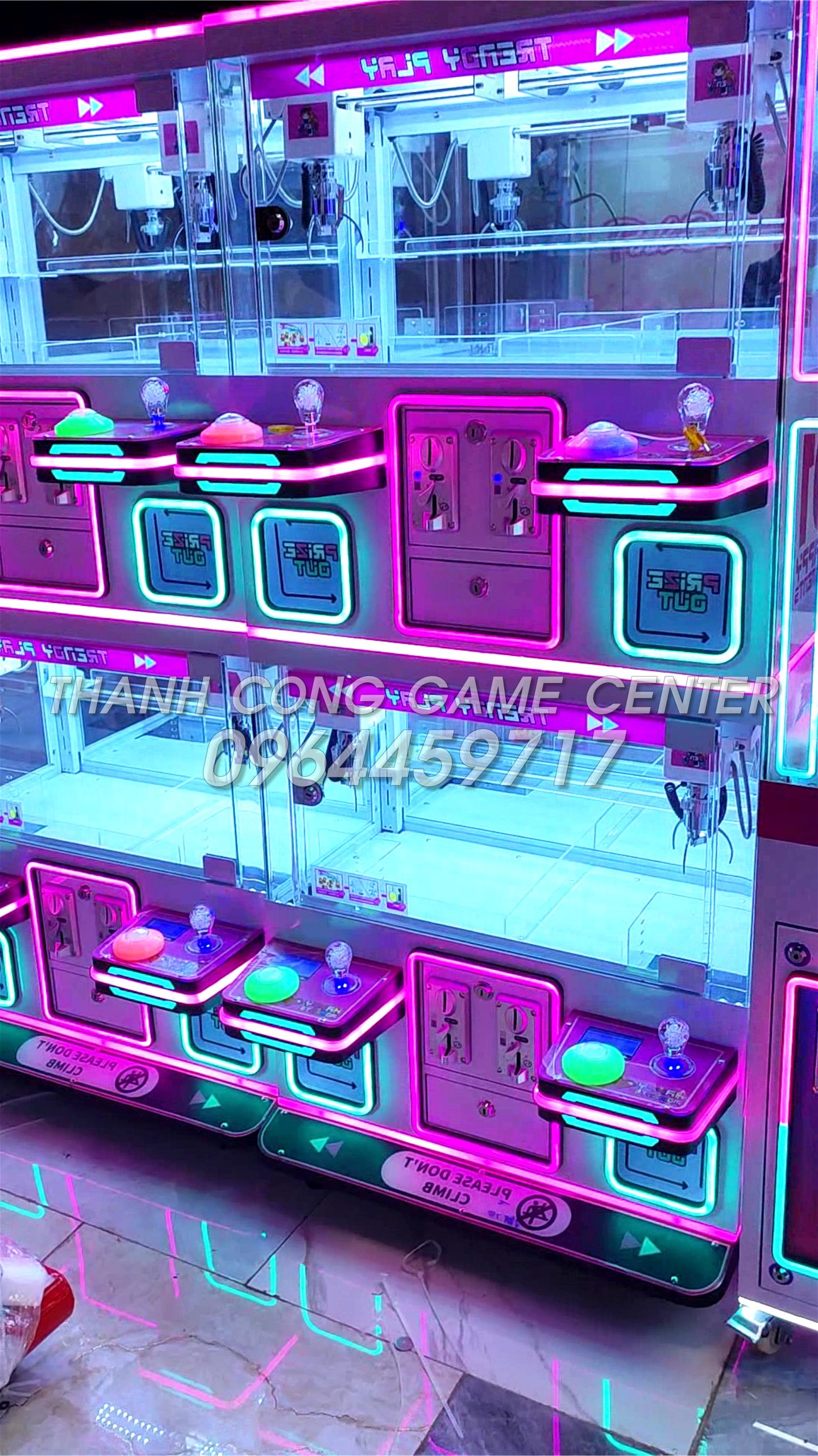 Máy gắp thú 2 tầng 0964459717